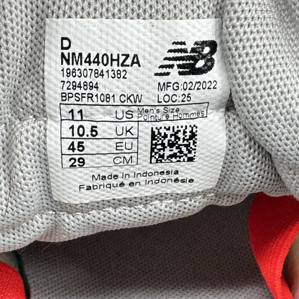 New Balance Numeric 440 High Mens 11 Cream Teal Gum Skate Shoes NM440HZA